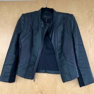 BCBGMaxAzria Faux leather jacket, size XS